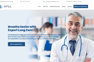 Westchase Pulmonary & Sleep Associates Website Go Live